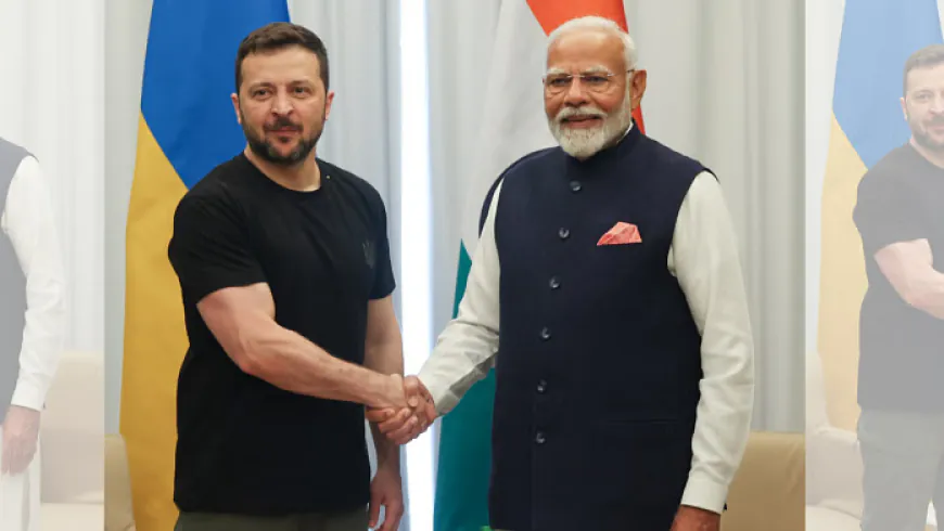 ‘India continues to encourage peaceful resolution through dialogue, diplomacy’: Modi to Zelenskyy at G7