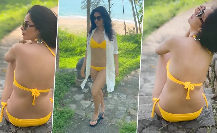 Mallika Sherawat Stuns in Bikini, Declares Herself 'Summer-Ready'